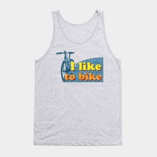 I like to bike Tank Top